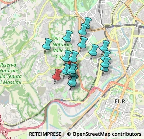 Mappa Via S. Pantaleo Campano, 00149 Roma RM, Italia (1.24526)