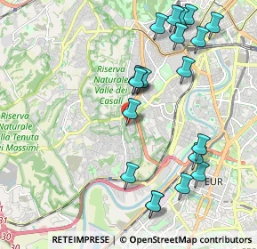 Mappa Via S. Pantaleo Campano, 00149 Roma RM, Italia (2.375)