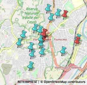 Mappa Via S. Pantaleo Campano, 00149 Roma RM, Italia (0.881)