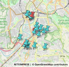 Mappa Via Laurentina, 00145 Roma RM, Italia (1.5145)