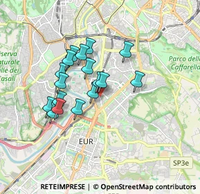 Mappa Via Laurentina, 00145 Roma RM, Italia (1.48588)