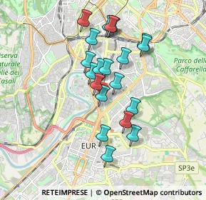 Mappa Via Laurentina, 00145 Roma RM, Italia (1.636)