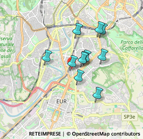 Mappa Via Laurentina, 00145 Roma RM, Italia (1.36545)