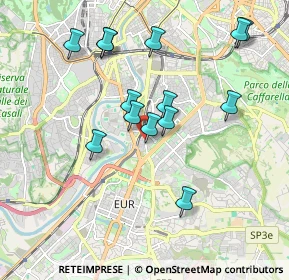 Mappa Via Laurentina, 00145 Roma RM, Italia (1.92857)