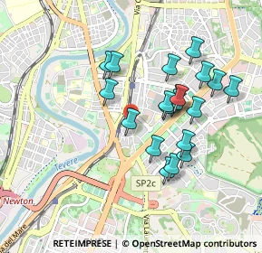 Mappa Via Laurentina, 00145 Roma RM, Italia (0.8725)