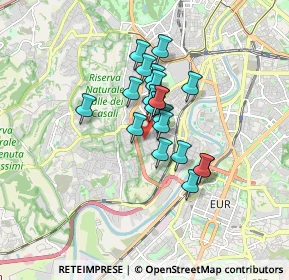 Mappa Via Enrico Medi, 00149 Roma RM, Italia (1.224)