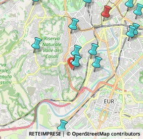 Mappa Via Enrico Medi, 00149 Roma RM, Italia (2.95133)