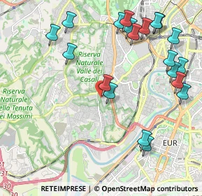 Mappa Via Lamporecchio, 00149 Roma RM, Italia (2.6335)