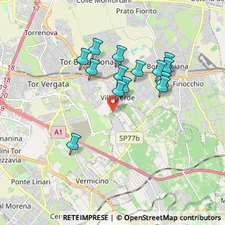 Mappa Via Palagianello, 00133 Roma RM, Italia (1.79)