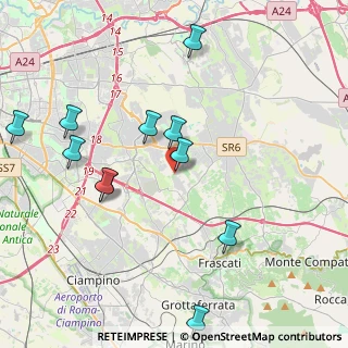 Mappa Via Palagianello, 00133 Roma RM, Italia (4.70364)