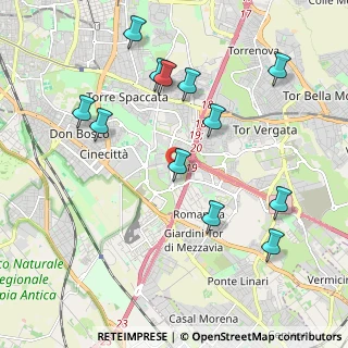 Mappa Via Terzilio Cardinali, 00173 Roma RM, Italia (2.29833)
