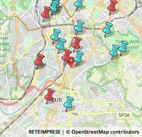 Mappa Piazza Silvio d'Amico, 00145 Roma RM, Italia (2.3595)