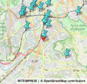 Mappa Piazza Silvio d'Amico, 00145 Roma RM, Italia (2.57688)