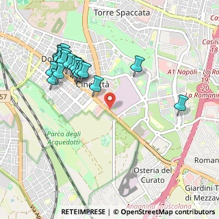 Mappa Tuscolana- Cinecitta', 00174 Roma RM, Italia (1.137)