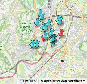 Mappa Via Enrico Mizzi, 00149 Roma RM, Italia (1.2505)