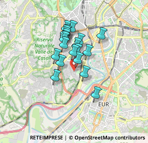 Mappa Via Enrico Mizzi, 00149 Roma RM, Italia (1.332)