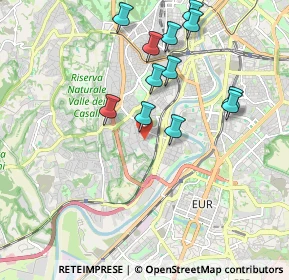 Mappa Via Enrico Mizzi, 00149 Roma RM, Italia (2.00833)