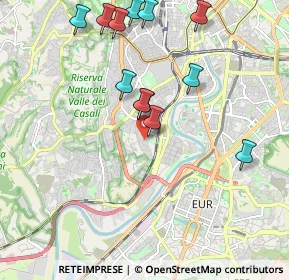 Mappa Via Enrico Mizzi, 00149 Roma RM, Italia (2.23083)