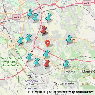 Mappa Via Giacomo Moriggia, 00133 Roma RM, Italia (4.32462)
