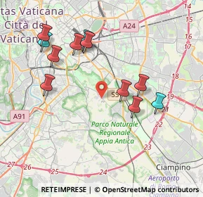 Mappa Via Caetana, 00178 Roma RM, Italia (4.18)