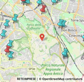 Mappa Via Caetana, 00178 Roma RM, Italia (3.447)