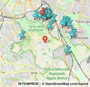 Mappa Via Caetana, 00178 Roma RM, Italia (2.2075)