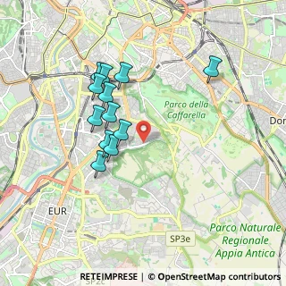 Mappa Via Nino Costa, 00147 Roma RM, Italia (1.74917)