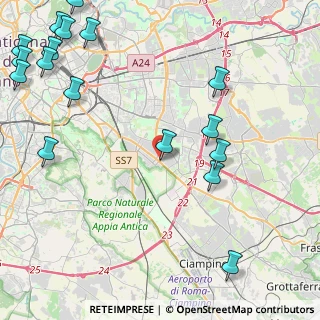 Mappa Quartiere XXIV Don Bosco, 00173 Roma RM, Italia (6.71706)