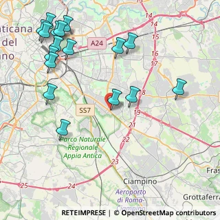 Mappa Quartiere XXIV Don Bosco, 00173 Roma RM, Italia (5.65588)