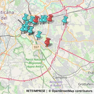 Mappa Quartiere XXIV Don Bosco, 00173 Roma RM, Italia (4.4425)