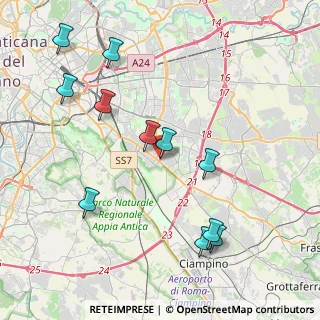 Mappa Quartiere XXIV Don Bosco, 00173 Roma RM, Italia (4.72545)