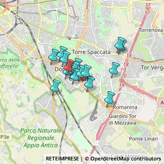 Mappa Quartiere XXIV Don Bosco, 00173 Roma RM, Italia (1.21412)