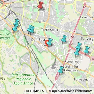 Mappa Quartiere XXIV Don Bosco, 00173 Roma RM, Italia (2.64818)