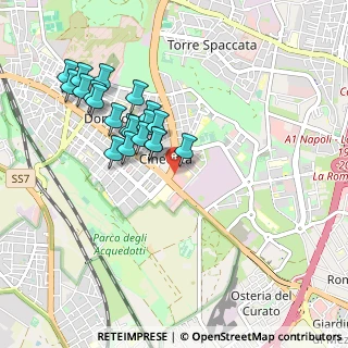 Mappa Quartiere XXIV Don Bosco, 00173 Roma RM, Italia (0.9335)