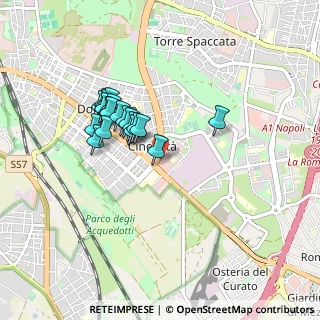 Mappa Quartiere XXIV Don Bosco, 00173 Roma RM, Italia (0.7765)