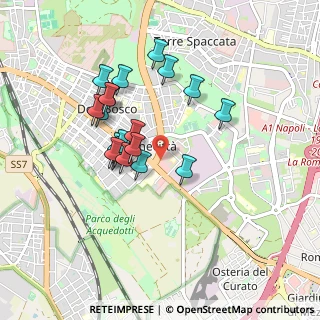 Mappa Quartiere XXIV Don Bosco, 00173 Roma RM, Italia (0.8215)