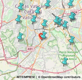 Mappa Via Tarso, 00146 Roma RM, Italia (5.19313)