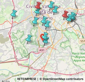Mappa Via Vincenzo Statella, 00149 Roma RM, Italia (4.48)