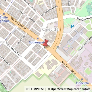Mappa Piazza di Cinecitt?, 30C, 00174 Roma, Roma (Lazio)