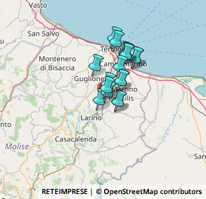 Mappa SS87 Km 206.400, 86035 Larino CB, Italia (8.35941)