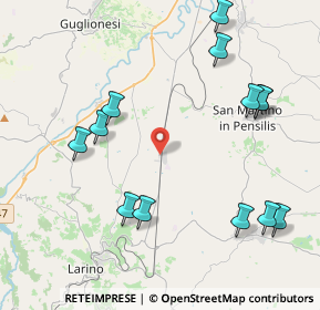 Mappa SS87 Km 206.400, 86035 Larino CB, Italia (5.10538)