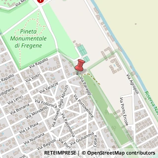 Mappa Via paraggi 64, 00054 Fiumicino, Roma (Lazio)