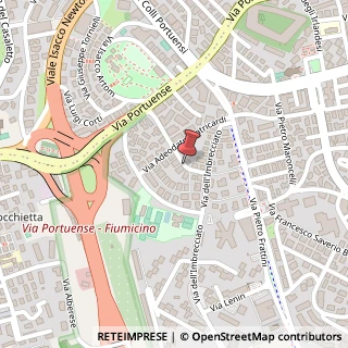 Mappa Via Luigi Kossuth, 36, 00149 Roma, Roma (Lazio)