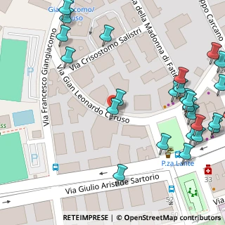 Mappa Via Gian Leonardo Ceruso, 00147 Roma RM, Italia (0.09259)