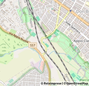 Mappa Via del Quadraro, 00178 Roma RM, Italia (0.31923)