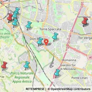 Mappa Centro Commerciale, 00175 Roma RM, Italia (3.42615)