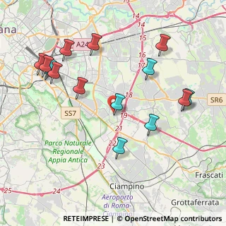 Mappa Viale Rizzieri Bruno, 00173 Roma RM, Italia (4.75571)