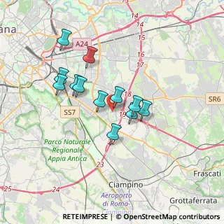 Mappa Viale Rizzieri Bruno, 00173 Roma RM, Italia (3.06417)