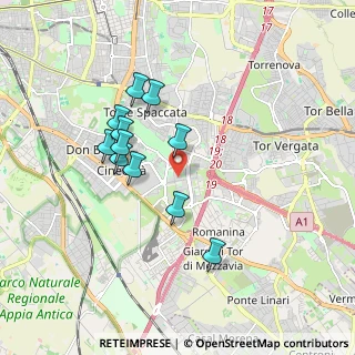 Mappa Viale Rizzieri Bruno, 00173 Roma RM, Italia (1.66727)