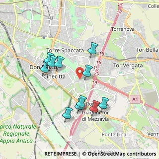 Mappa Viale Rizzieri Bruno, 00173 Roma RM, Italia (1.81091)
